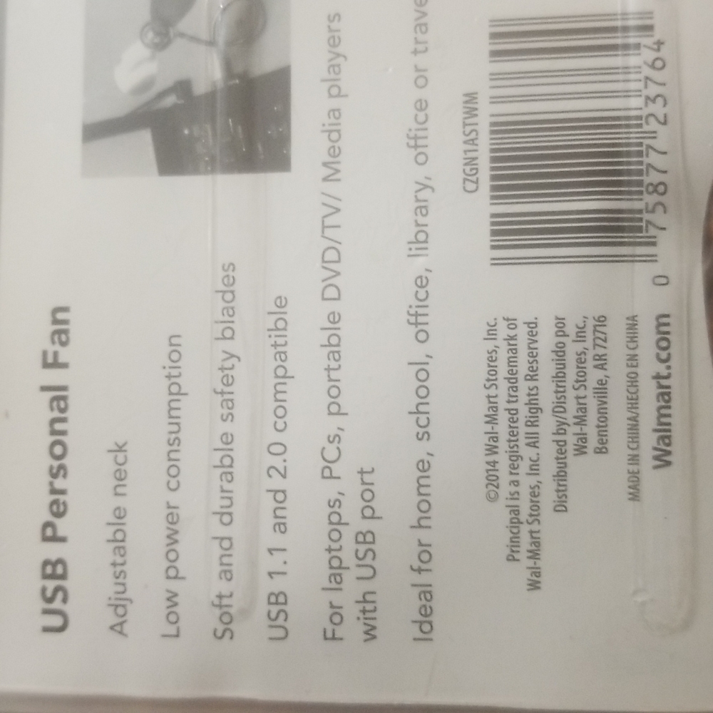 USB Personal Fan - Picture 3 of 3